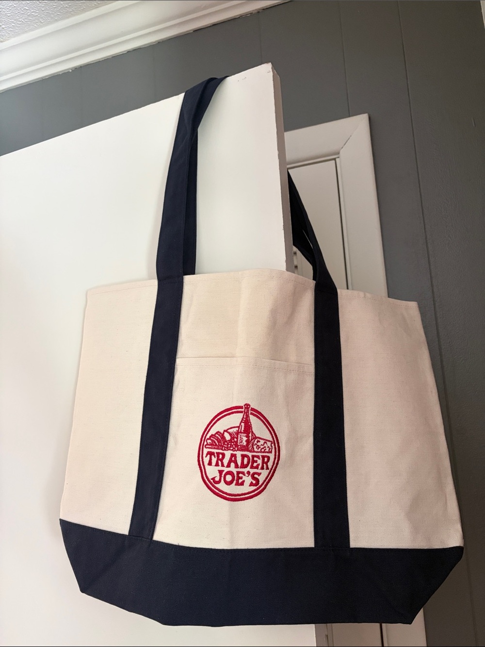 Trader Joe's Canvas Tote - Brand New!